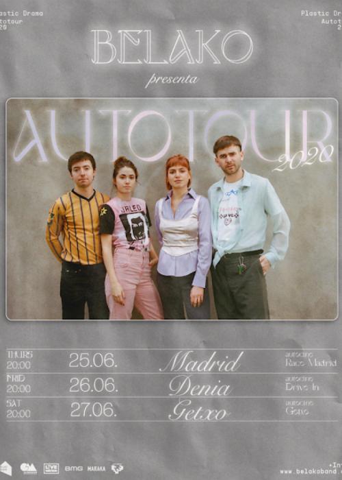 Cartel de Concierto de Belako en Dénia