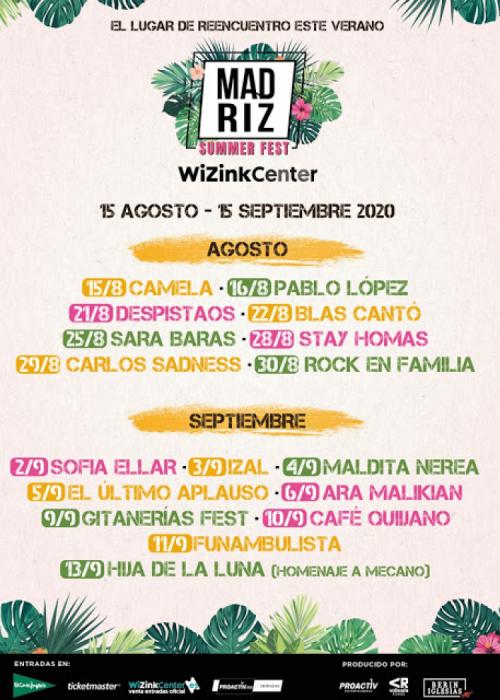 Cartel de Concierto de Stay Homas en Madrid