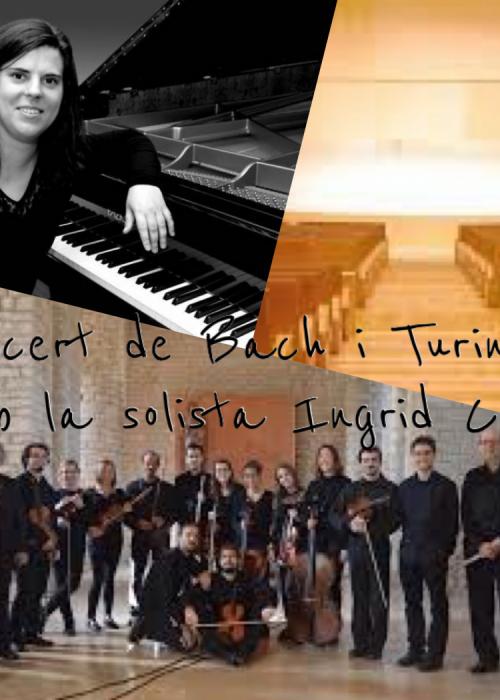 Cartel de Concierto de Sant Boi Camerata Orquestra de Cambra A4 Cordes con Ingrid Cosido en Sant Boi de Llobregat