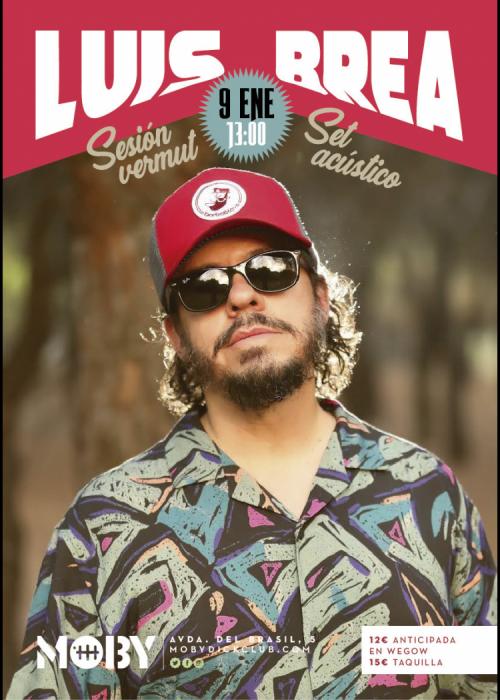Cartel de Concierto de Luis Brea y el Miedo en Madrid
