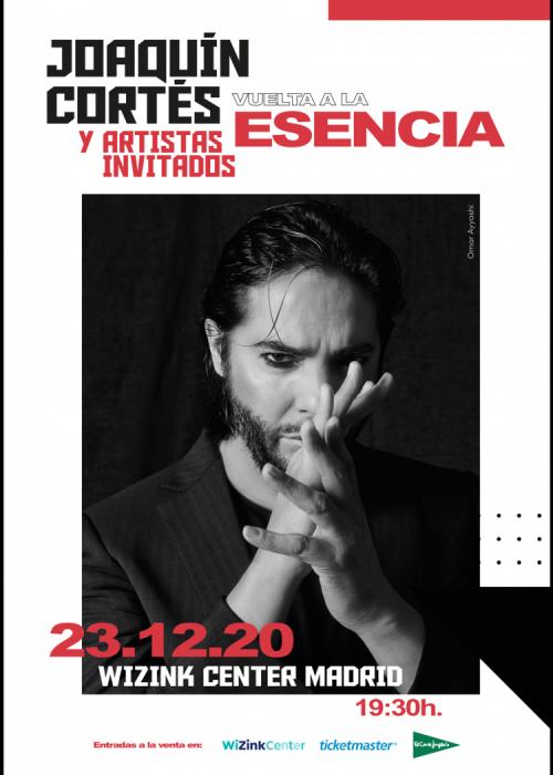Cartel de Concierto de Joaquin Cortes en Madrid