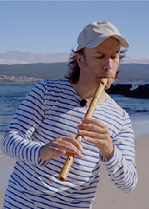 Cartel de Concierto de Carlos Nuñez en Madrid