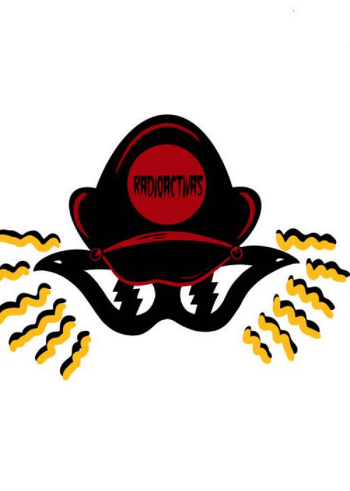 Cartel de Concierto de Radioactivas en Santa Coloma de Gramenet