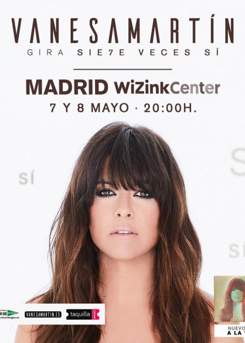 Cartel de Concierto de Vanesa Martín en Madrid