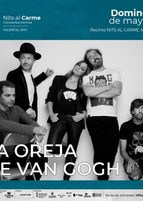 Cartel de Concierto de La Oreja de Van Gogh en Valencia