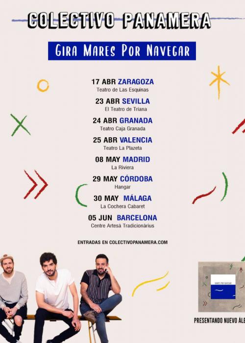 Cartel de Concierto de Colectivo Panamera en Granada