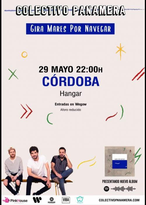 Cartel de Concierto de Colectivo Panamera en Córdoba