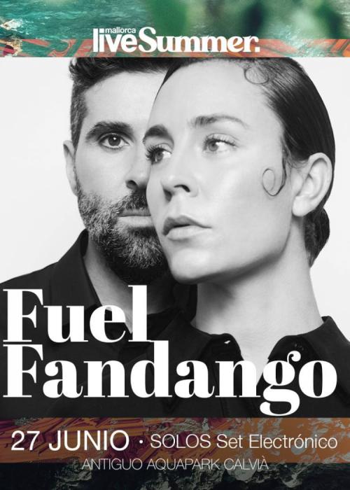 Cartel de Concierto de Fuel Fandango en Calvià