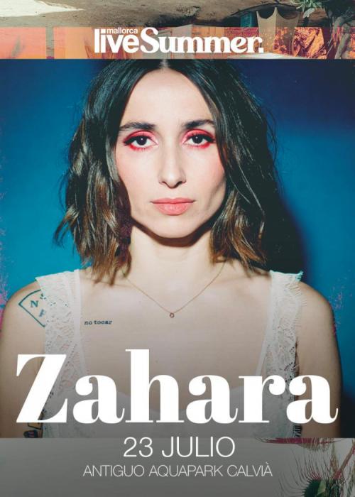 Cartel de Concierto de Zahara en Calvià