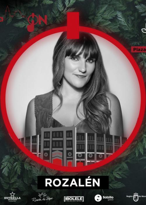 Cartel de Concierto de Rozalén en Murcia