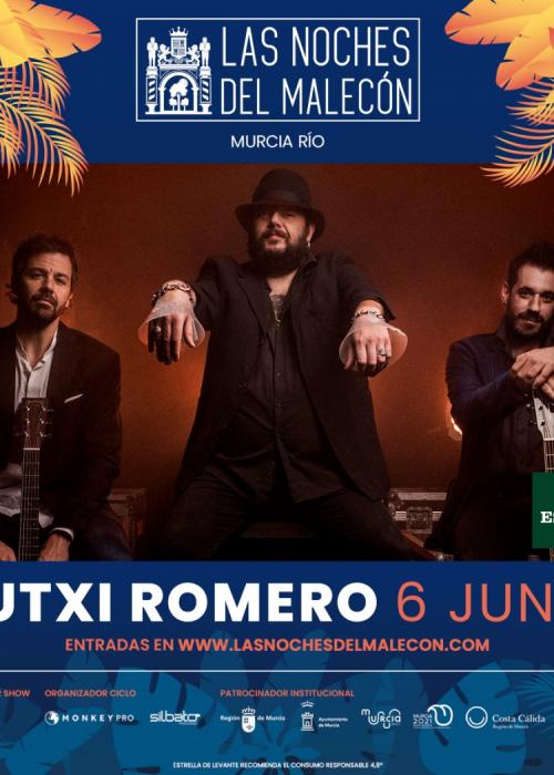 Cartel de Concierto de Kutxi Romero en Murcia