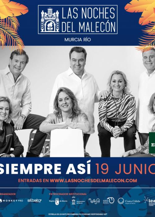 Cartel de Concierto de Siempre asi en Murcia