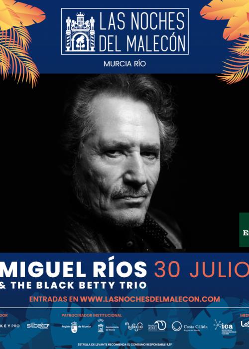 Cartel de Concierto de Miguel Rios en Murcia