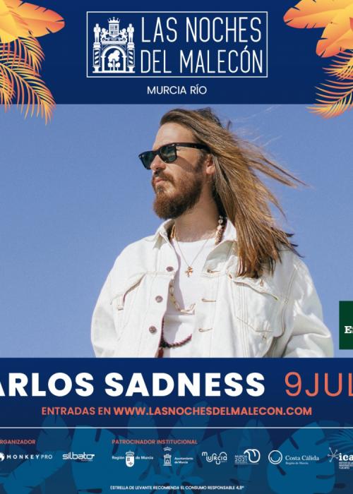 Cartel de Concierto de Carlos Sadness en Murcia