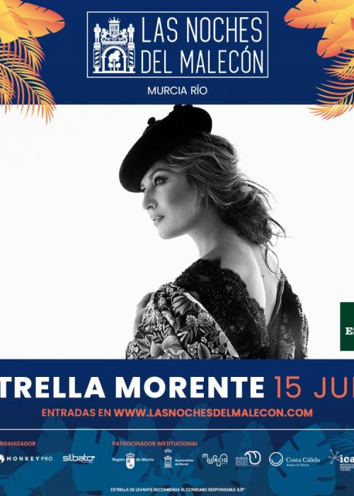 Cartel de Concierto de Estrella Morente en Murcia