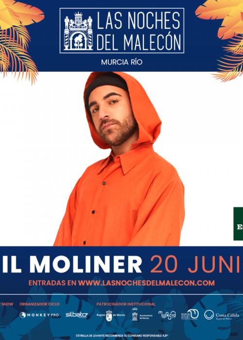 Cartel de Concierto de Nil Moliner en Murcia
