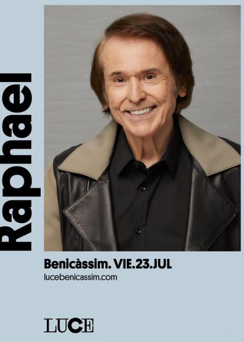 Cartel de Concierto de Raphael en Benicasim/Benicàssim