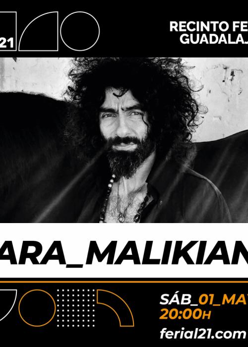 Cartel de Concierto de Ara Malikian en Guadalajara