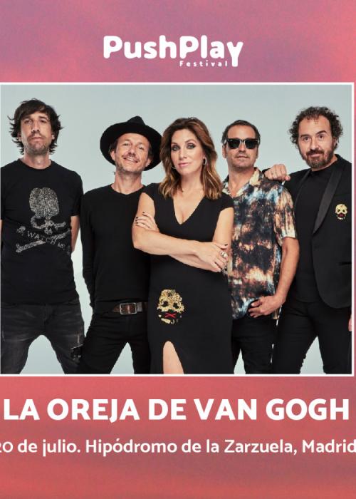 Cartel de Concierto de La Oreja de Van Gogh en Madrid