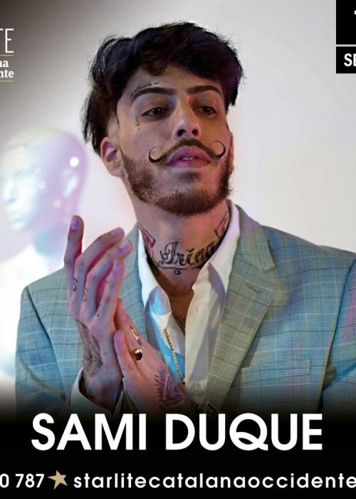 Cartel de Concierto de Sami Duque en Marbella