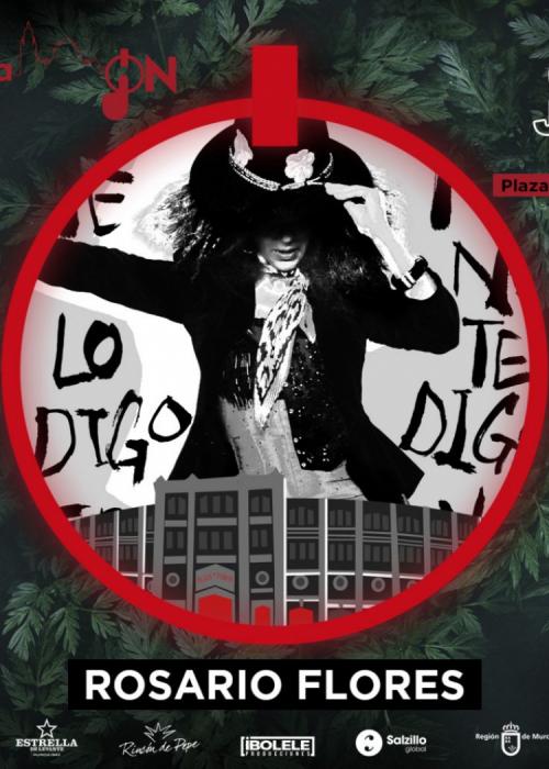 Cartel de Concierto de Rosario Flores en Murcia