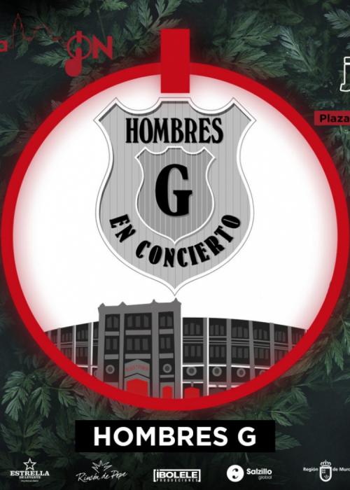 Cartel de Concierto de Hombres G en Murcia