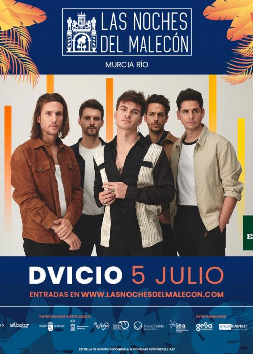 Cartel de Concierto de Dvicio en Murcia