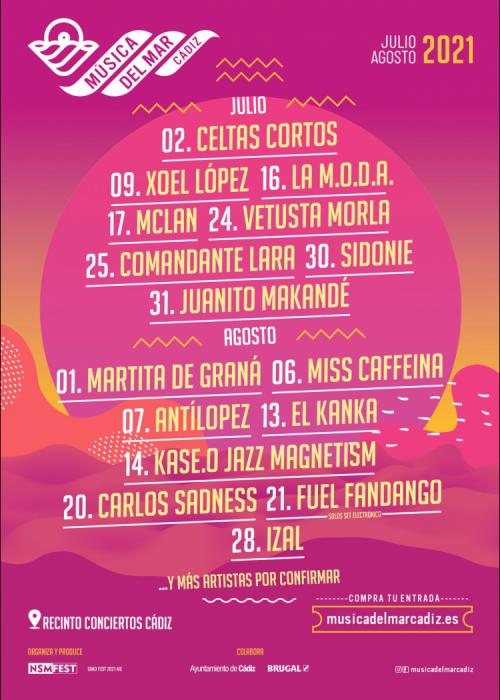 Cartel de Concierto de Kase.O en Cádiz
