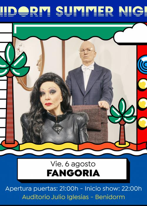 Cartel de Concierto de Fangoria en Benidorm