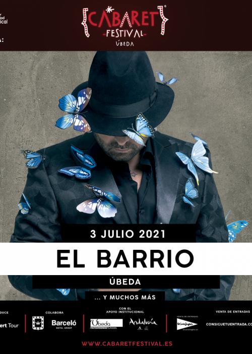 Cartel de Concierto de El Barrio en Úbeda