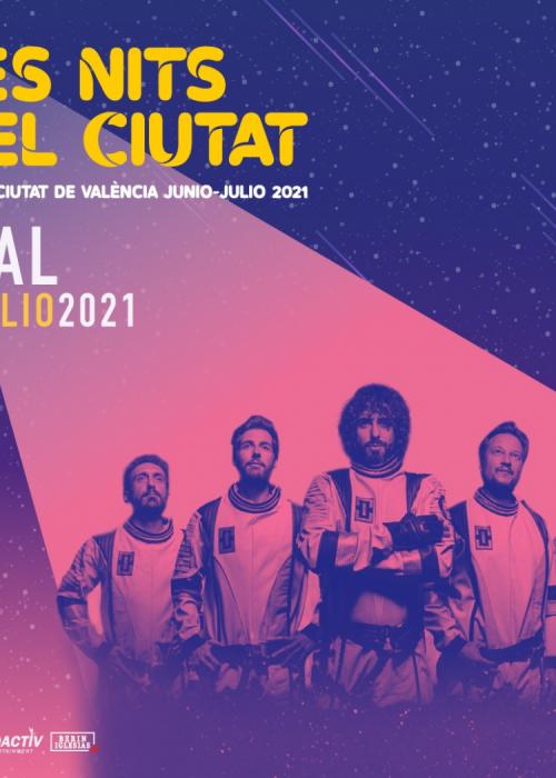 Cartel de Concierto de Izal en Valencia