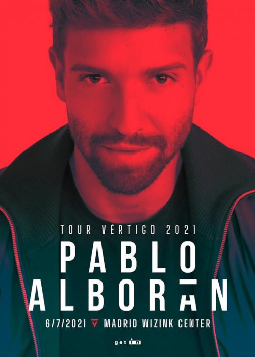 Cartel de Concierto de Pablo Alborán en Madrid