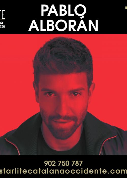 Cartel de Concierto de Pablo Alborán en Marbella