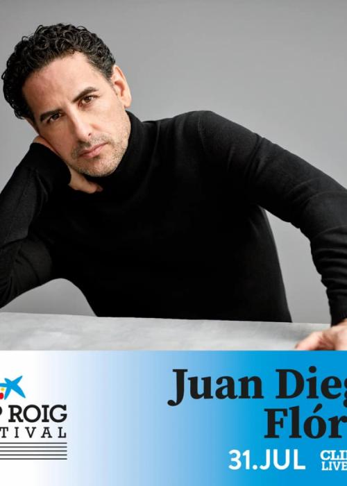 Cartel de Concierto de Juan Diego Flórez en Palafrugell
