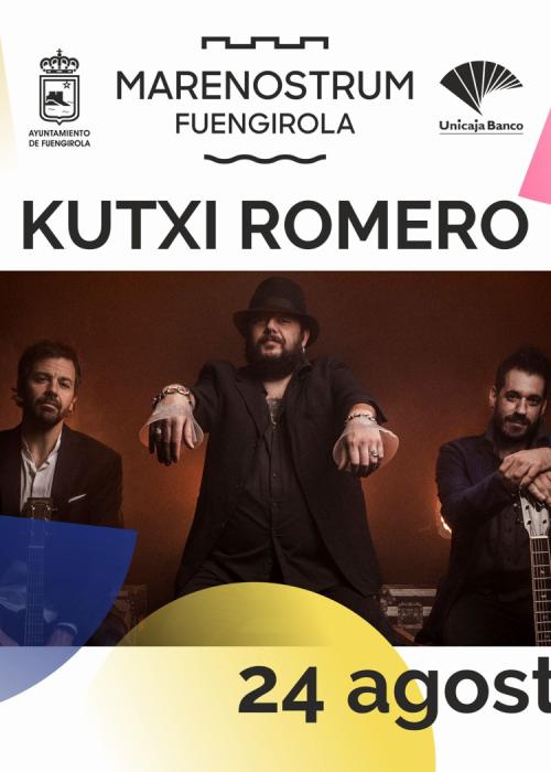 Cartel de Concierto de Kutxi Romero en Fuengirola