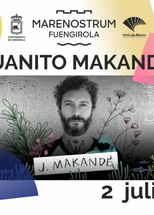 Cartel de Concierto de Juanito Makandé en Fuengirola