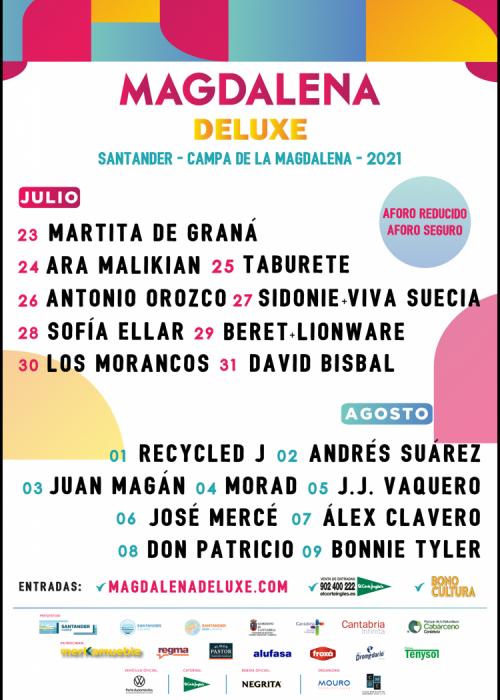 Cartel de Concierto de David Bisbal en Santander