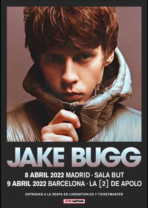 Cartel de Concierto de Jake Bugg en Barcelona