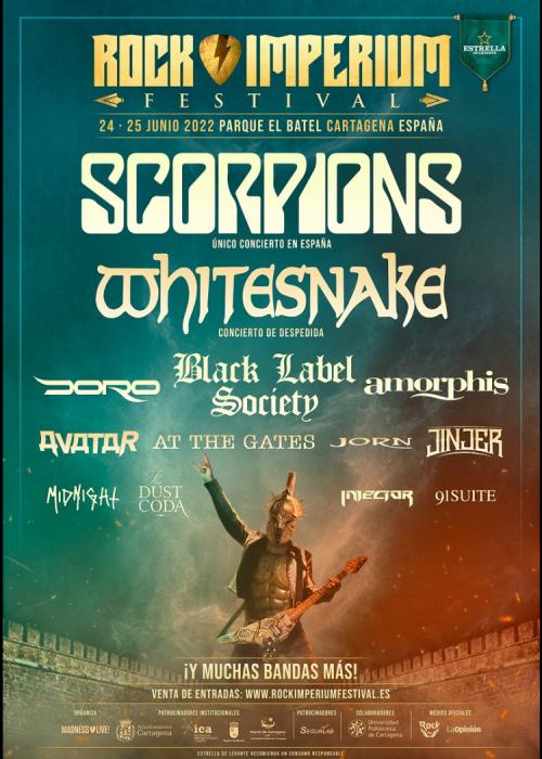 Cartel de Rock Imperium Festival 2022