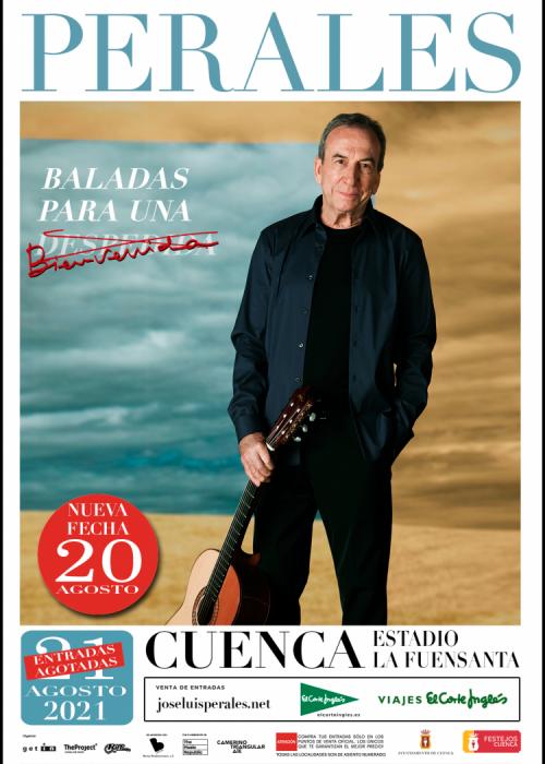 Cartel de Concierto de José Luis Perales en Cuenca