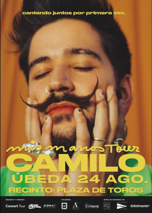 Cartel de Concierto de Camilo en Úbeda