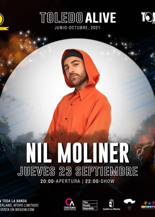 Cartel de Concierto de Nil Moliner en Toledo