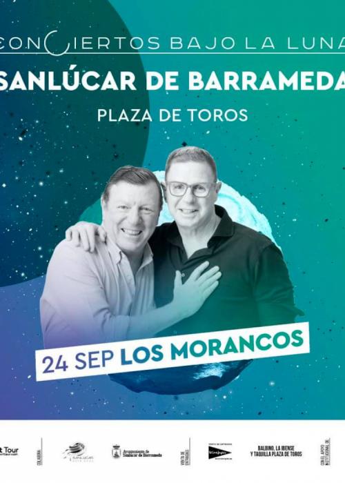 Cartel de Concierto de Los Morancos en Sanlúcar de Barrameda