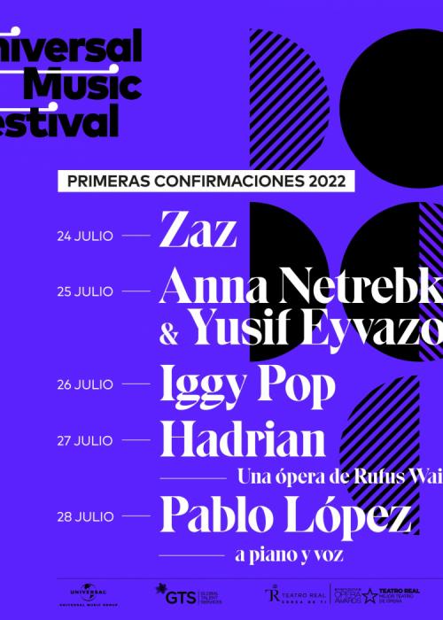 Cartel de Concierto de Iggy Pop en Madrid