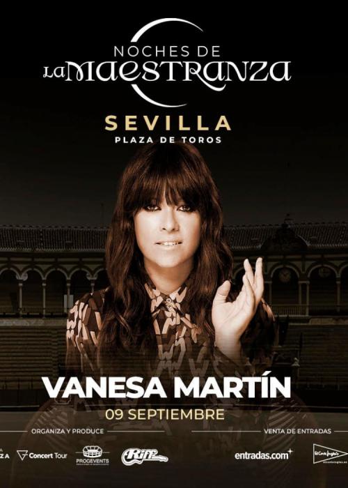 Cartel de Concierto de Vanesa Martín en Sevilla
