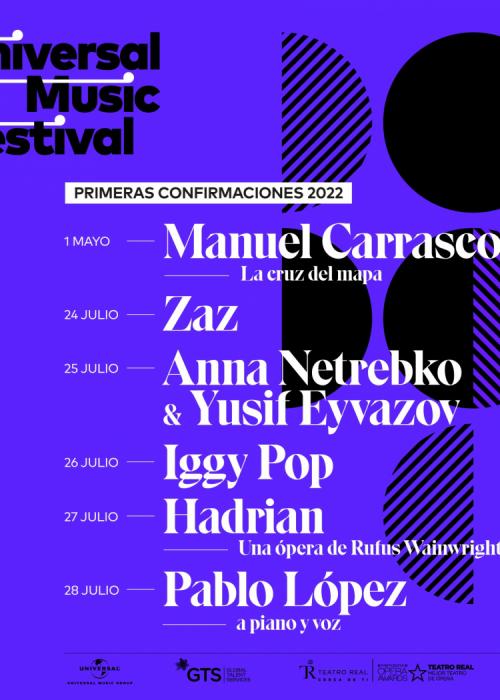 Cartel de Concierto de Manuel Carrasco en Madrid