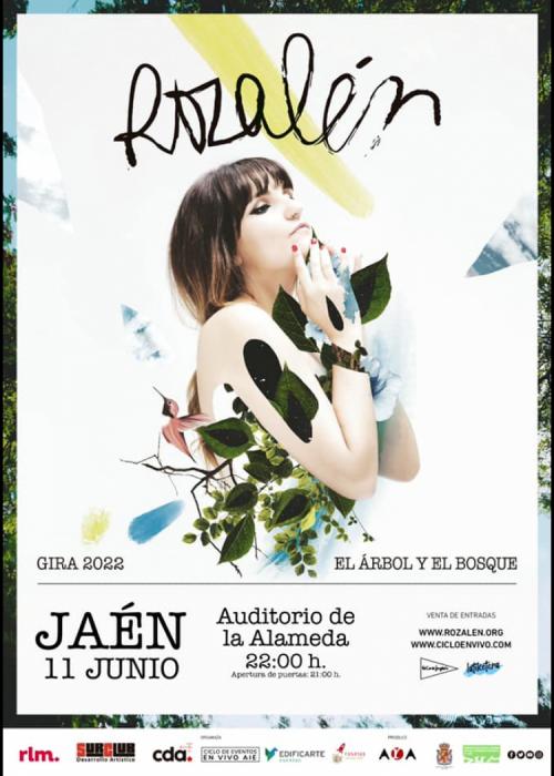 Cartel de Concierto de Rozalén en Jaén