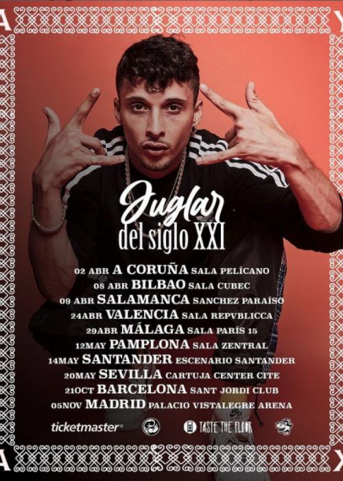 Cartel de Concierto de Ayax en Madrid
