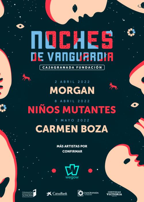 Cartel de Concierto de Morgan en Granada