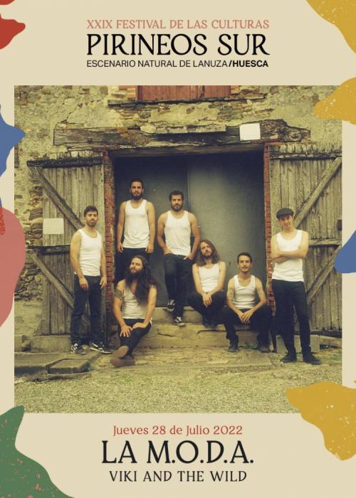 Cartel de Concierto de La M.O.D.A. + Viki and The Wild en Sallent de Gállego